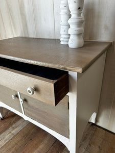 Vintage Oak Cabinet, Scranberry Coop location