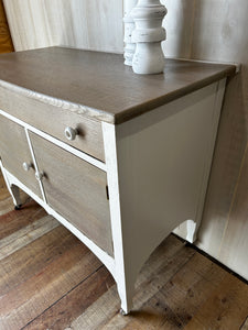 Vintage Oak Cabinet, Scranberry Coop location