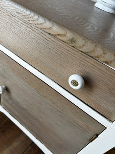 Vintage Oak Cabinet, Scranberry Coop location