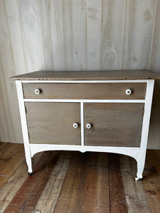 Vintage Oak Cabinet, Scranberry Coop location